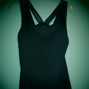 Work out tank with built in bra